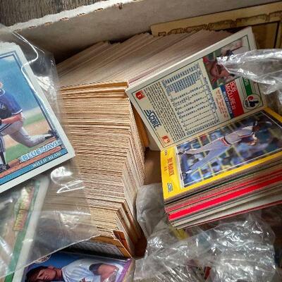 G2: Box lot of Baseball Cards from the 80â€™s