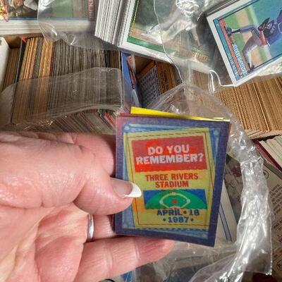 G2: Box lot of Baseball Cards from the 80â€™s