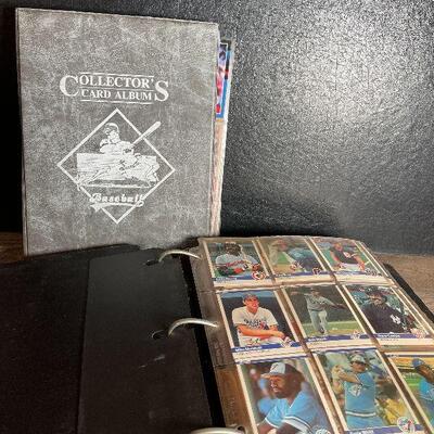 G3: 4" Binder Full of Baseball Cards from the 80â€™s