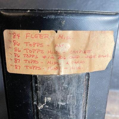 G3: 4" Binder Full of Baseball Cards from the 80â€™s