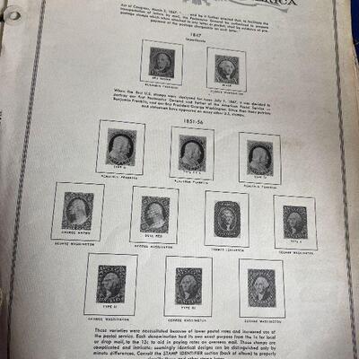 G4: 3 Binders with Stamp Collection