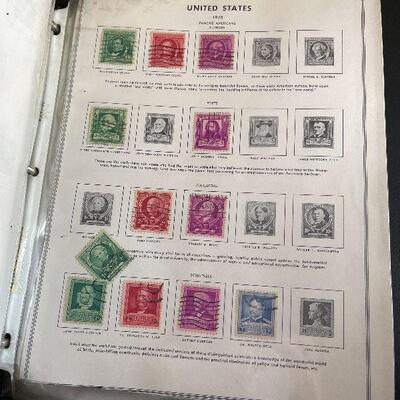 G4: 3 Binders with Stamp Collection