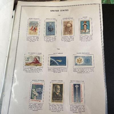 G4: 3 Binders with Stamp Collection