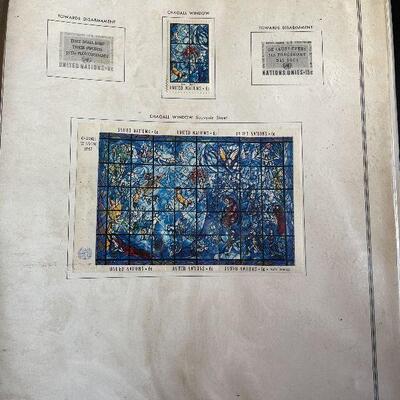 G4: 3 Binders with Stamp Collection