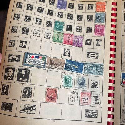 G4: 3 Binders with Stamp Collection