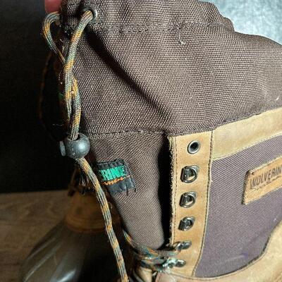 G6: Size 10 Men's Wolverine Sportsman Boots