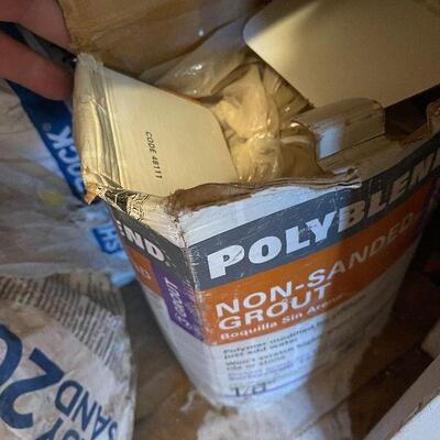 G13: Concrete Mix, Grout and Easy Sand