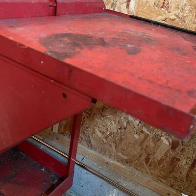 G19: Craftsman Rolling Work Cart with Foldable End Table