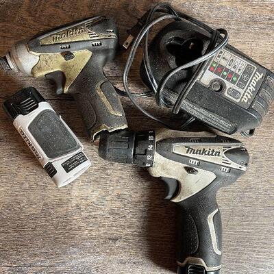 G23: Makita Cordless Drills and Flashlight