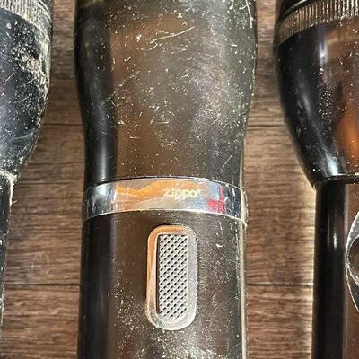G24: Maglite's, Zippo Flashlight, and Rechargeable Flashlight