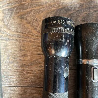 G24: Maglite's, Zippo Flashlight, and Rechargeable Flashlight