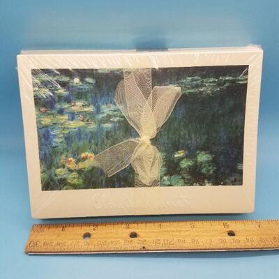 Lot #4 - New in package Claude Monet Cards with envelopes