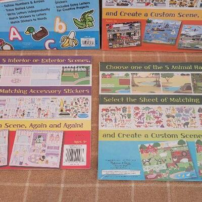 Lot 69: Assorted NEW CHILDREN'S Activity Sticker Coloring Book