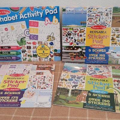 Lot 69: Assorted NEW CHILDREN'S Activity Sticker Coloring Book