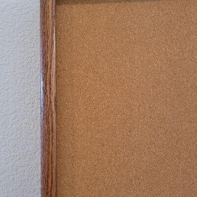 Lot 84: Large Corkboard Office Home Organization 