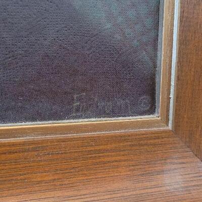 Lot 86: Vintage Fine Art Framed Print 