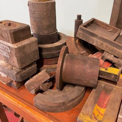 Gisholt parts boxes early 1900's 