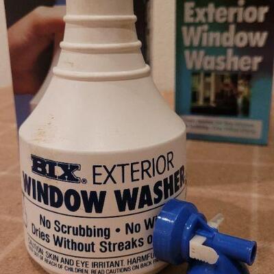 Lot 89: (2) Vintage New BIX Window Washer Solution + Sprayer
