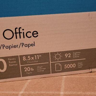 Lot 97: 10 NEW Reams of HP OFFICE 8.5 X 11 Paper