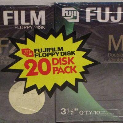 #12 20 New Fuji Film Floppy disks 3.5