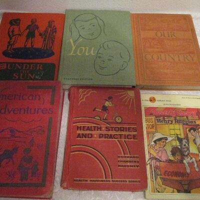 #29 Vintage Children's School Books
