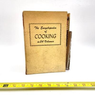 1949 THE ENCYCLOPEDIA OF COOKING IN 24 VOLUMES (LOT #131)