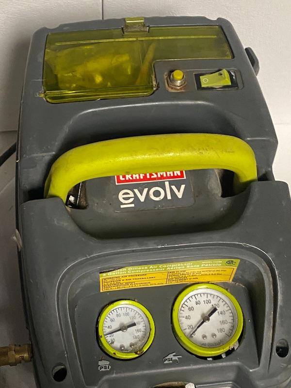Craftsman Evolv and Brad Nailer