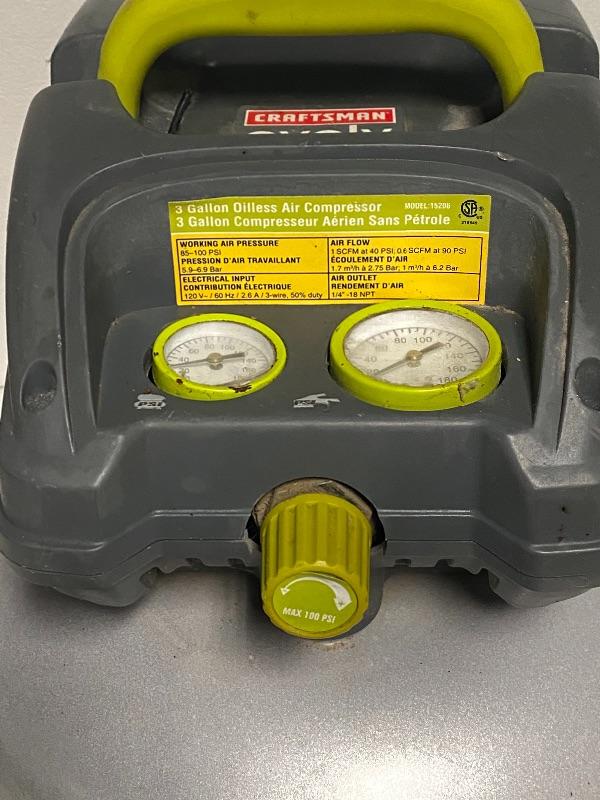 Craftsman Evolv and Brad Nailer