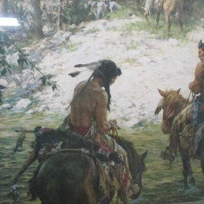Lot 5 - Artist Signed & Numbered Native American Picture 206/1000 28