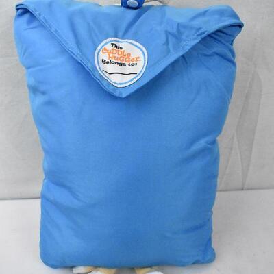 Cuddle Hugger Toy/Pillow (no blanket) Blue with Bog