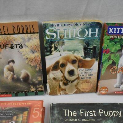 10 pc Kids Books on Pets: Mishmash -to- The First Puppy
