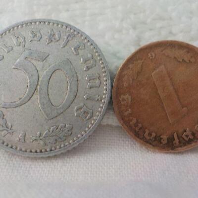 2-World War 2 / Hitler Coins 1941.