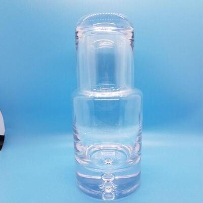 Lot #13 - Glass Bedside carafe and glass
