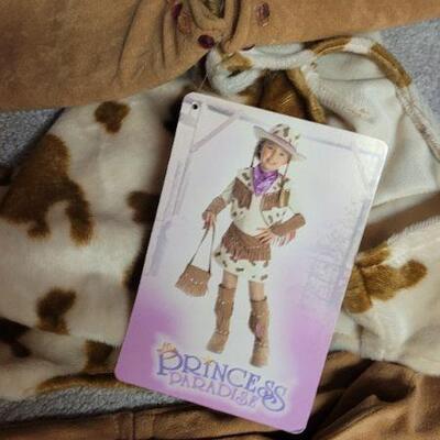 Lot 121: New Princess Paradise Size Large RHINESTONE COWGIRL Outfit