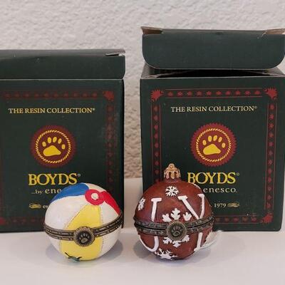 Lot 139: NEW (2) Boyd's Bears Treasure Boxes