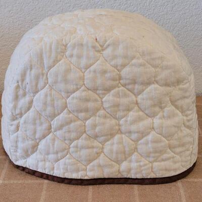 Lot 160: Mid Century Modern Quilted Toaster Cover
