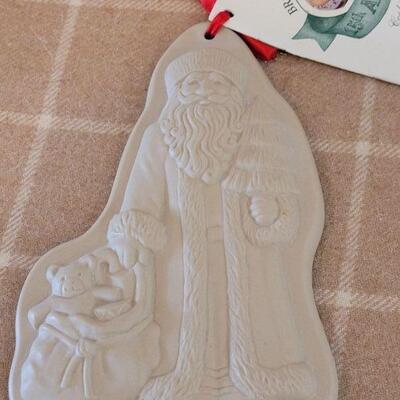 Lot 163: (3) New Old Stock Brown Bag Cookie Art Santa Molds