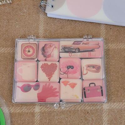 Lot 166: New Notepads, Luggage Tag, Picture Frame, Bookmark and Magnets