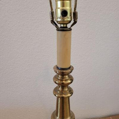 Lot 182: Mid Century Modern Brass Lamp