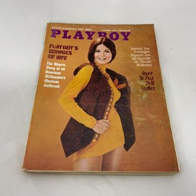-100- VINTAGE | 8 Playboys | 1972 | Reading Material!