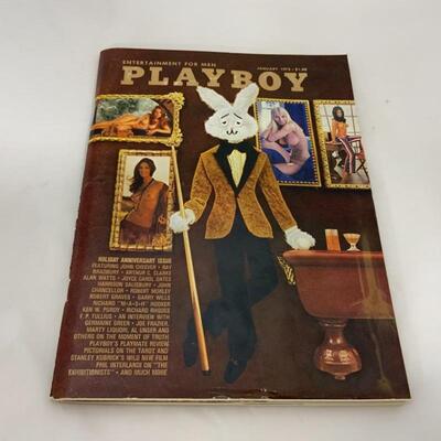 -100- VINTAGE | 8 Playboys | 1972 | Reading Material!