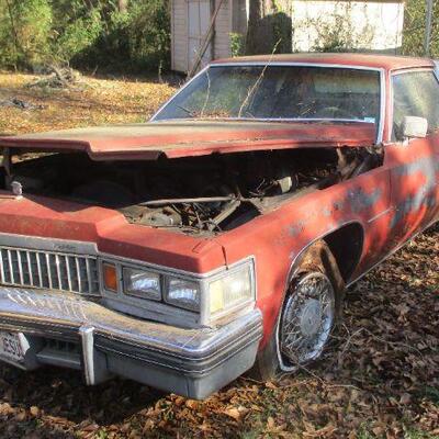 Lot 2 - 1978 Cadillac Coupe DeVille LOCAL PICK UP ONLY