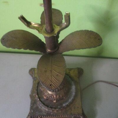 Lot 13 - Vintage Metal Project Lamp