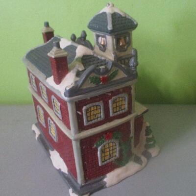 Lot 21 - Ceramic Fire Station