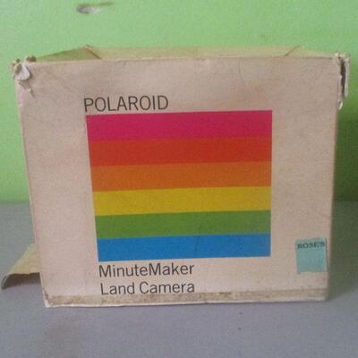 Lot 25 - Polaroid Minute Maker Land Camera