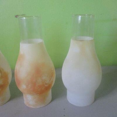 Lot 42 - Frosted Glass Chimneys