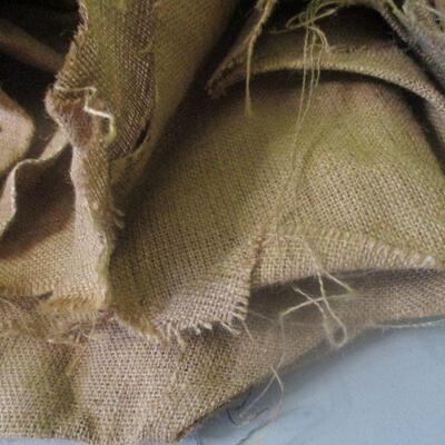 Lot 44 - Large Piece of Burlap