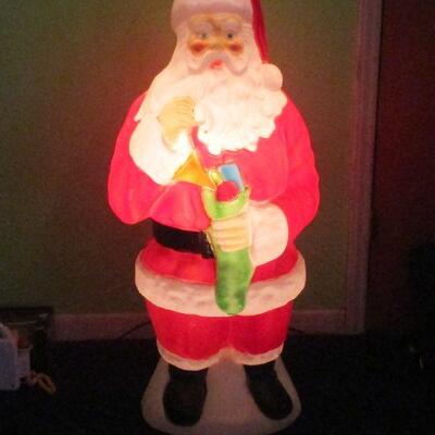 Lot 58 - Empire Blow Mold of Santa LOCAL PICK UP ONLY