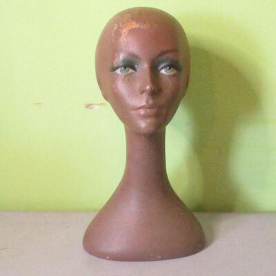 Lot 78 - Woman's Head Bust Wig Stand