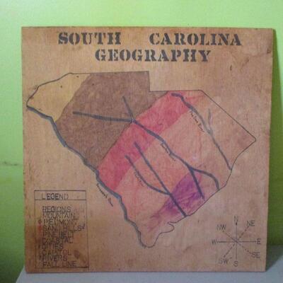 Lot 91 - South Carolina Geography LOCAL PICK UP ONLY